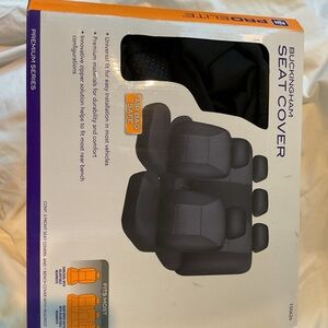 Car seat covers (black) NWT